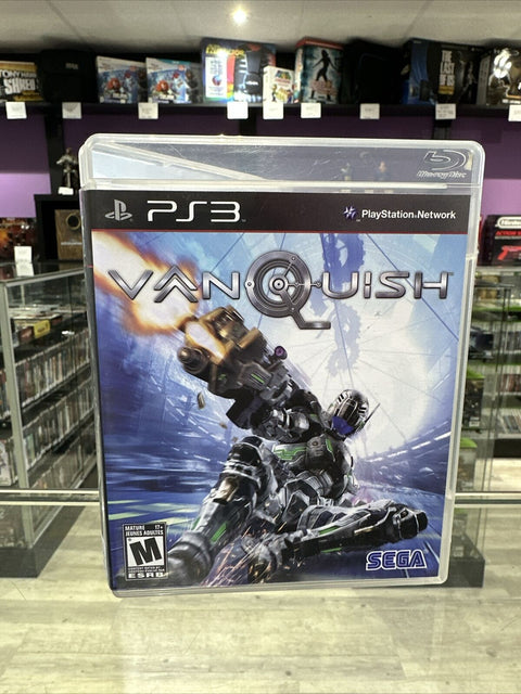 Vanquish (Sony PlayStation 3, 2010) PS3 CIB Complete Tested!