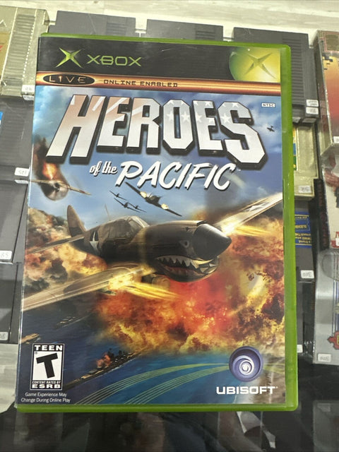 Heroes of the Pacific (Microsoft Original Xbox, 2005) Complete - Tested!