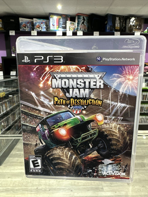 Monster Jam Path of Destruction - PS3 PlayStation 3 Complete Tested!