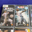 Sony PSP Lot of 8 Games - MLB, Tiger Woods, Madden, Hot Shots - Tested