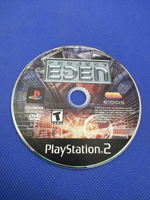 Project Eden (Sony PlayStation 2, 2001) PS2 CIB Complete - Tested!