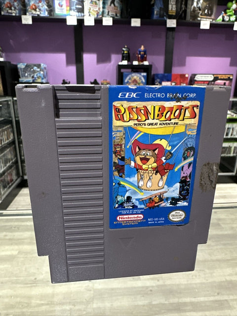 Puss 'n Boots: Pero's Great Adventure (Nintendo NES) Authentic Cartridge Tested