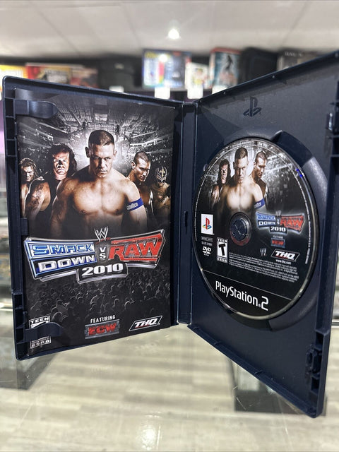 WWE SmackDown vs. Raw 2010 Featuring ECW (Sony PlayStation 2) PS2 Complete