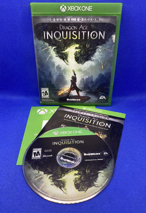 Dragon Age: Inquisition -- Deluxe Edition (Microsoft Xbox One, 2014) XB1 Tested!