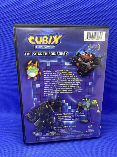 Cubix - The Movie: The Search for Solex (DVD, 2004)