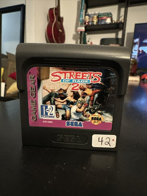 Streets of Rage 2 (Sega Game Gear, 1993) GG Authentic - Tested!