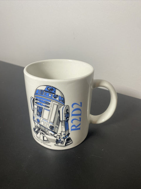 White Star Tours Disneyland Coffee Mug Cup - R2-D2 R2D2 Star Wars