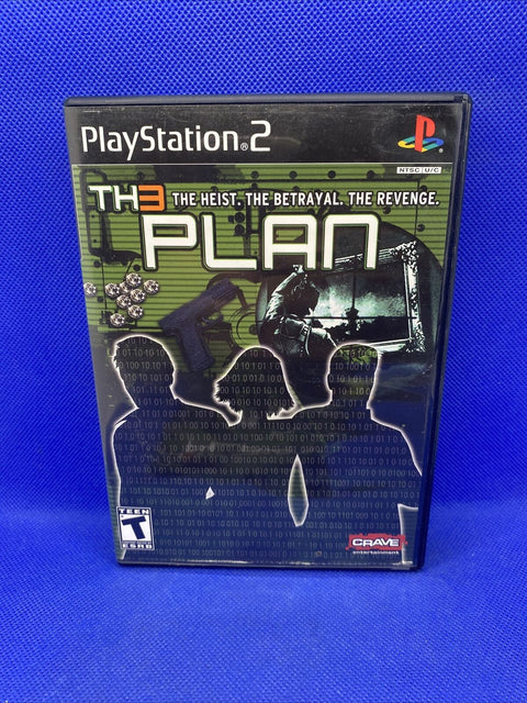 Th3 Plan (Sony PlayStation 2, 2007) PS2 CIB Complete - Tested!