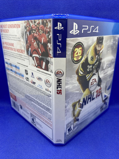 NHL 15: Hockey (Sony PlayStation 4) PS4 CIB Complete, Tested!