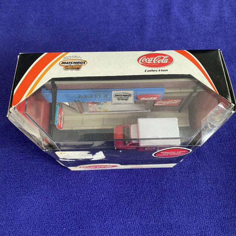 NEW! Matchbox Collectibles Coca Cola Coke 1998 Ford Box Van 1/64 w/ Drugstore