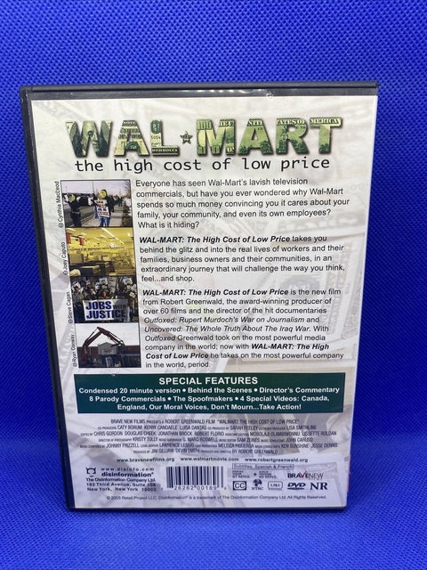 Wal-Mart: The High Cost of Low Price (DVD, 2005)