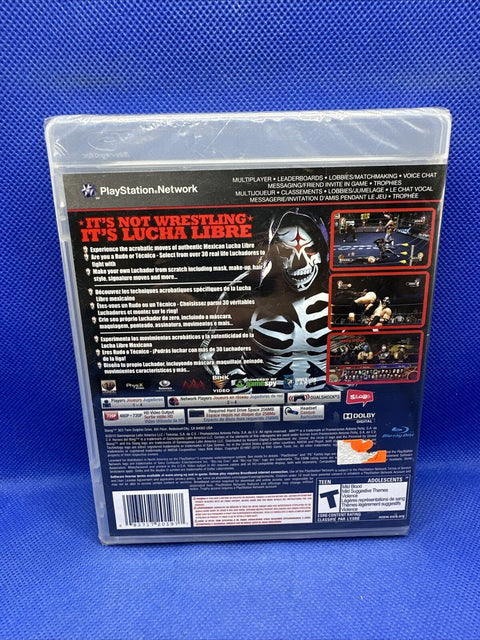 NEW! Lucha Libre AAA: Heroes del Ring (Sony PlayStation 3, 2010) PS3 Sealed!