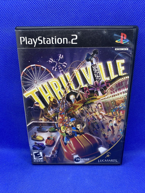 Thrillville (Sony PlayStation 2, 2006) PS2 CIB Complete - Tested!