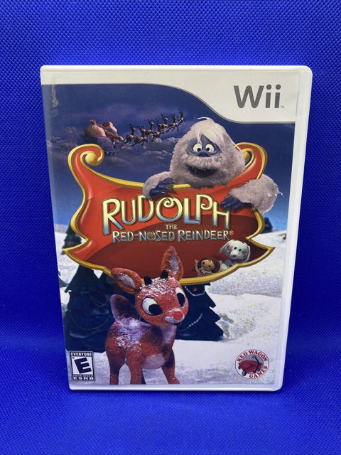 Rudolph the Red-Nosed Reindeer (Nintendo Wii, 2010) CIB Complete, Tested!