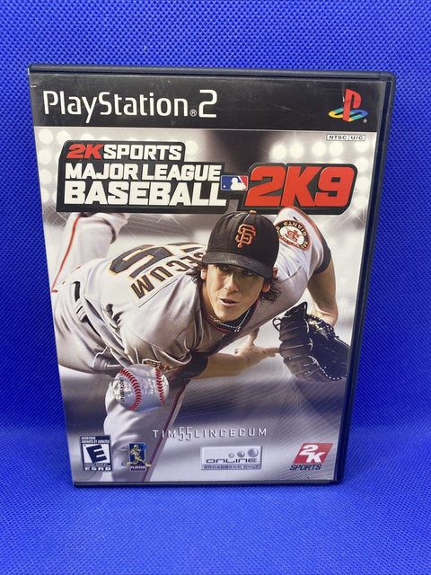 Major League Baseball MLB 2K9 (PlayStation 2, PS2) CIB Complete, Tested!