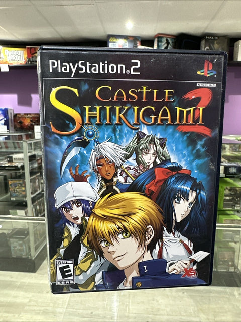 Castle Shikigami 2 (Sony PlayStation 2 PS2 2004) CIB Complete Tested!