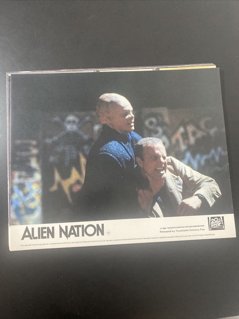 Alien Nation 8x10 Lobby Card Set of 8 - 1988 Official NSS Lot - Vintage Sci-Fi