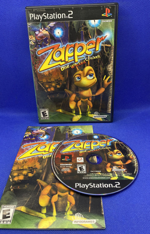 Zapper (Sony PlayStation 2, 2002) PS2 CIB Complete - Tested!