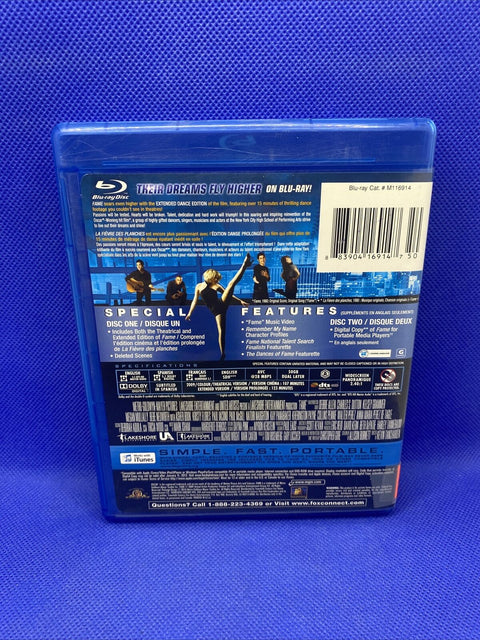 Fame Extended Dance Edition (Blu-ray Disc, 2011)