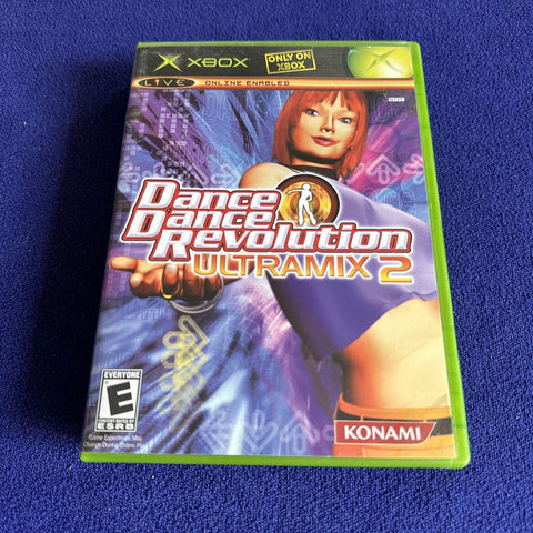 Dance Dance Revolution Ultramix 2 + 3 Original Xbox Lot - Tested!