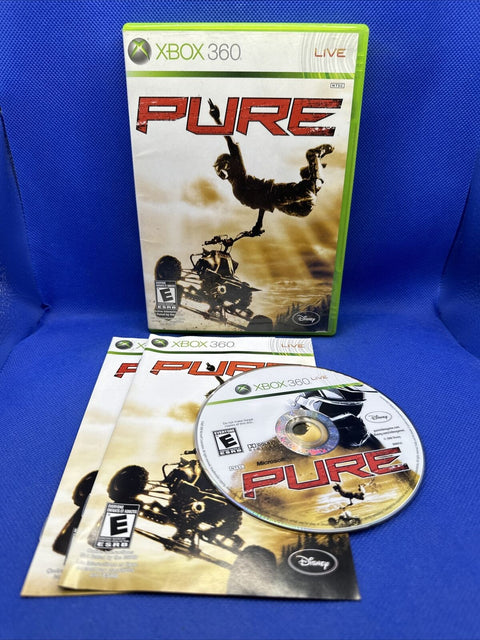 Pure (Microsoft Xbox 360, 2008) CIB Complete - Tested!