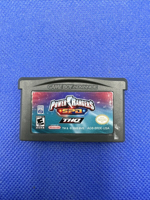 Power Rangers: S.P.D. (Nintendo Game Boy Advance, 2005) GBA Authentic Tested!