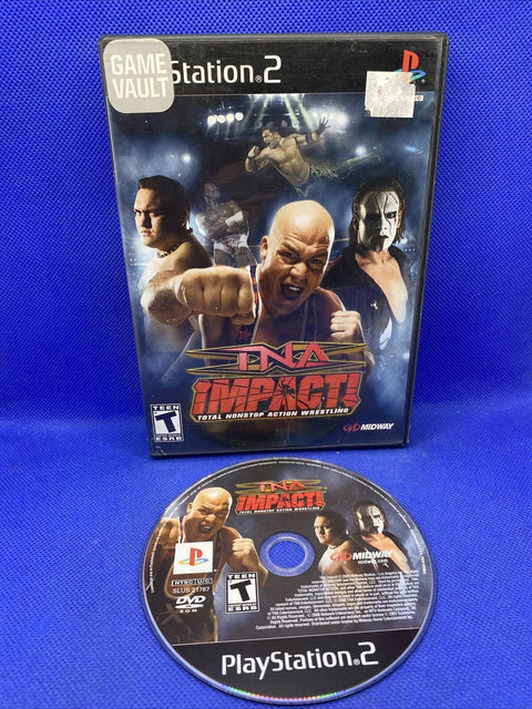 TNA Impact (Sony PlayStation 2, 2008) PS2 Tested!