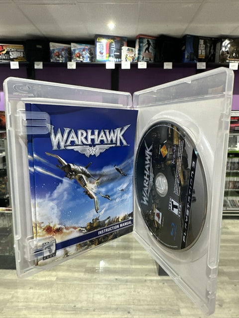 Warhawk (Sony PlayStation 3, 2007) PS3 CIB Complete Tested!