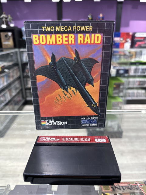 Bomber Raid (Sega Master System, 1988) SMS Tested!