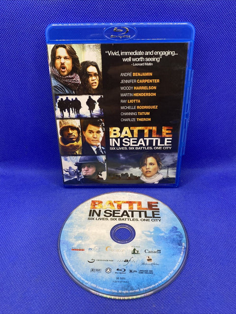 Battle in Seattle (Blu-ray Disc, 2009) Tested!