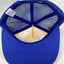Vintage Oshawa Rodeo Transit Blue + Yellow Snapback Mesh Trucker Cap Hat 1988