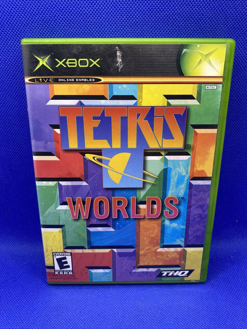 Tetris Worlds (Microsoft Original Xbox, 2003) CIB Complete, Cleaned, Tested!