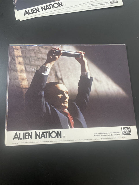 Alien Nation 8x10 Lobby Card Set of 8 - 1988 Official NSS Lot - Vintage Sci-Fi