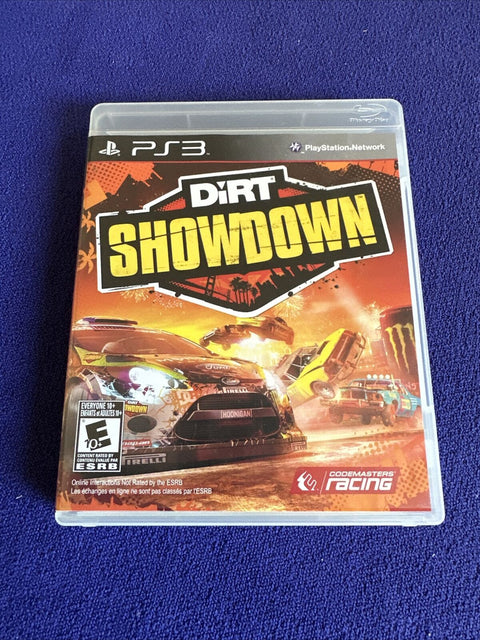 DiRT Showdown (Sony PlayStation 3, 2012) PS3 CIB Complete - Tested!