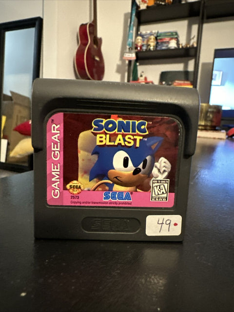 Sonic Blast (Sega Game Gear, 1996) Authentic GG Tested!