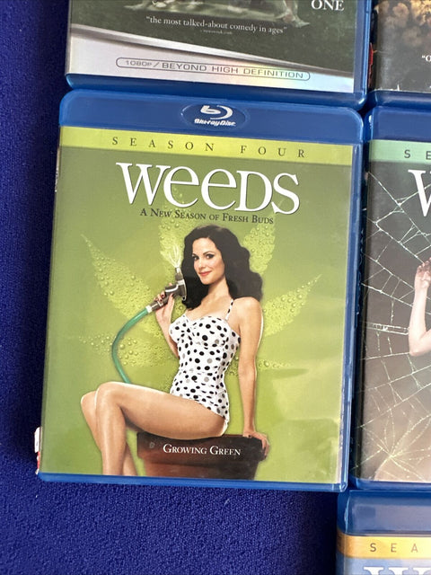 Weeds Season 1-7 Blu Ray Lot Set - 1 2 3 4 5 6 7 Very Good