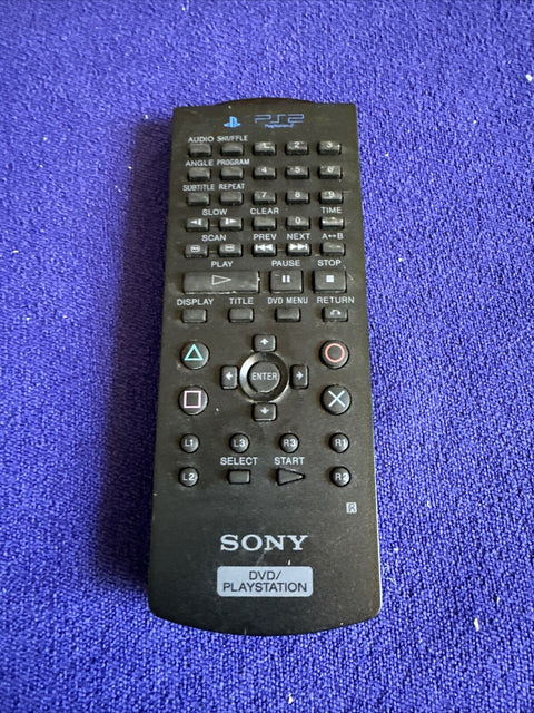 PlayStation 2 PS2 DVD Media Remote Only SCPH-10150 - *NO RECEIVER*