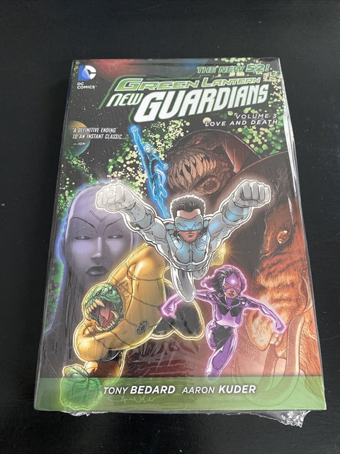 NEW! Green Lantern New Guardians Volume 3 Love And Death - The New 52 Hardcover