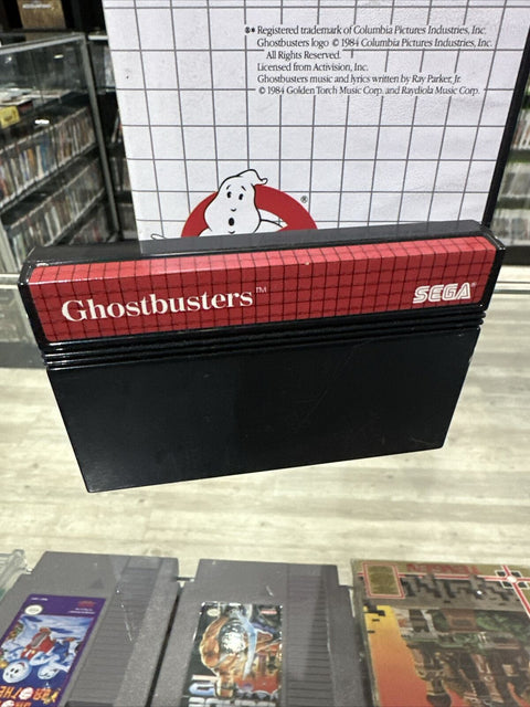 Ghostbusters (Sega Master System, 1987) SMS Tested!