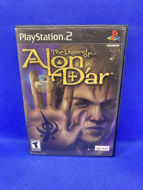 Legend of Alon D'ar (Sony PlayStation 2, 2001) PS2 Tested + Working!