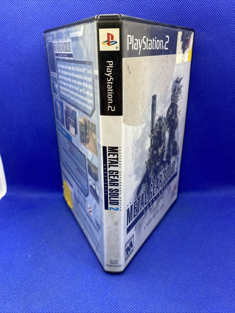 Metal Gear Solid 2 Substance (PlayStation 2, PS2) CIB Complete - Tested!