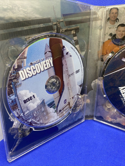 NASA Voyage Of Discovery The Complete Story Of STS-114 3 DVD Tin Can Collection