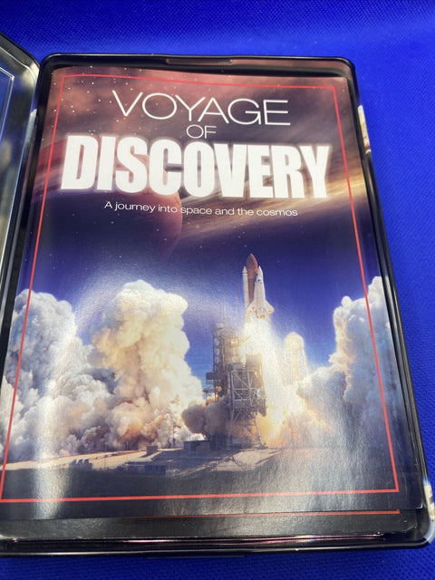 NASA Voyage Of Discovery The Complete Story Of STS-114 3 DVD Tin Can Collection