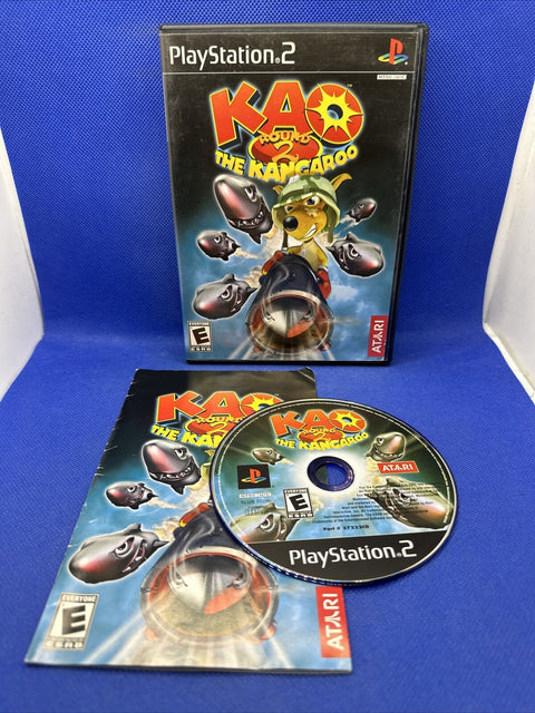 Kao the Kangaroo: Round 2 (Sony PlayStation 2, 2006) PS2 Complete - Tested!