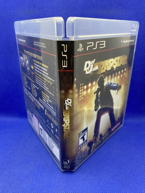 Def Jam Rapstar (Sony PlayStation 3, 2010) PS3 CIB Complete - Tested!