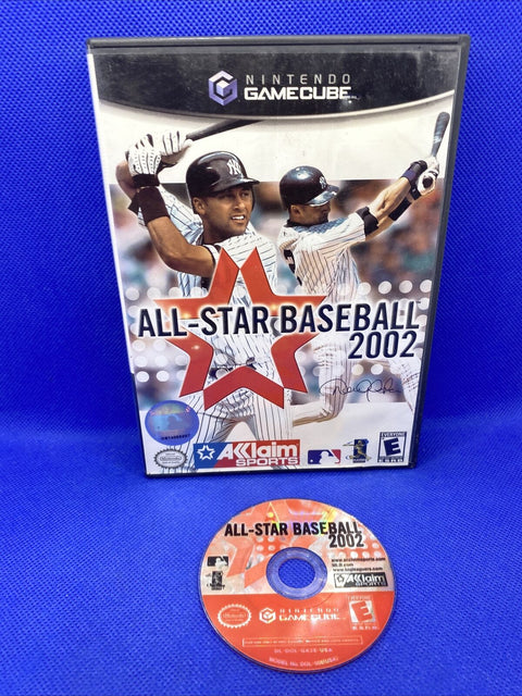 All-Star Baseball 2002 (Nintendo GameCube, 2001) No Manual - Tested!