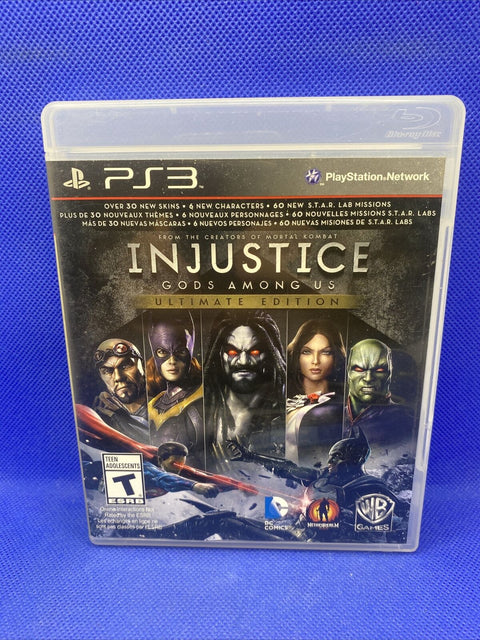 Injustice Gods Among Us Ultimate Edition (Playstation 3) PS3 Complete Tested