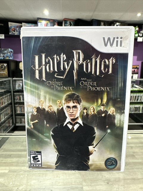 Harry Potter and the Order of the Phoenix (Nintendo Wii, 2007) CIB Complete