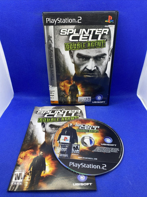 Tom Clancy's Splinter Cell: Double Agent (Sony PlayStation 2, 2006) PS2 Complete