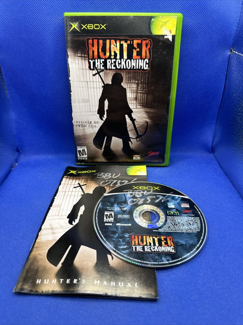 Hunter: The Reckoning (Microsoft Original Xbox, 2002) Complete - Tested!